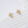 Pendientes cruz circonitas goldfield