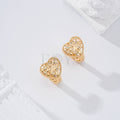Aro con corazón de la vida goldfield