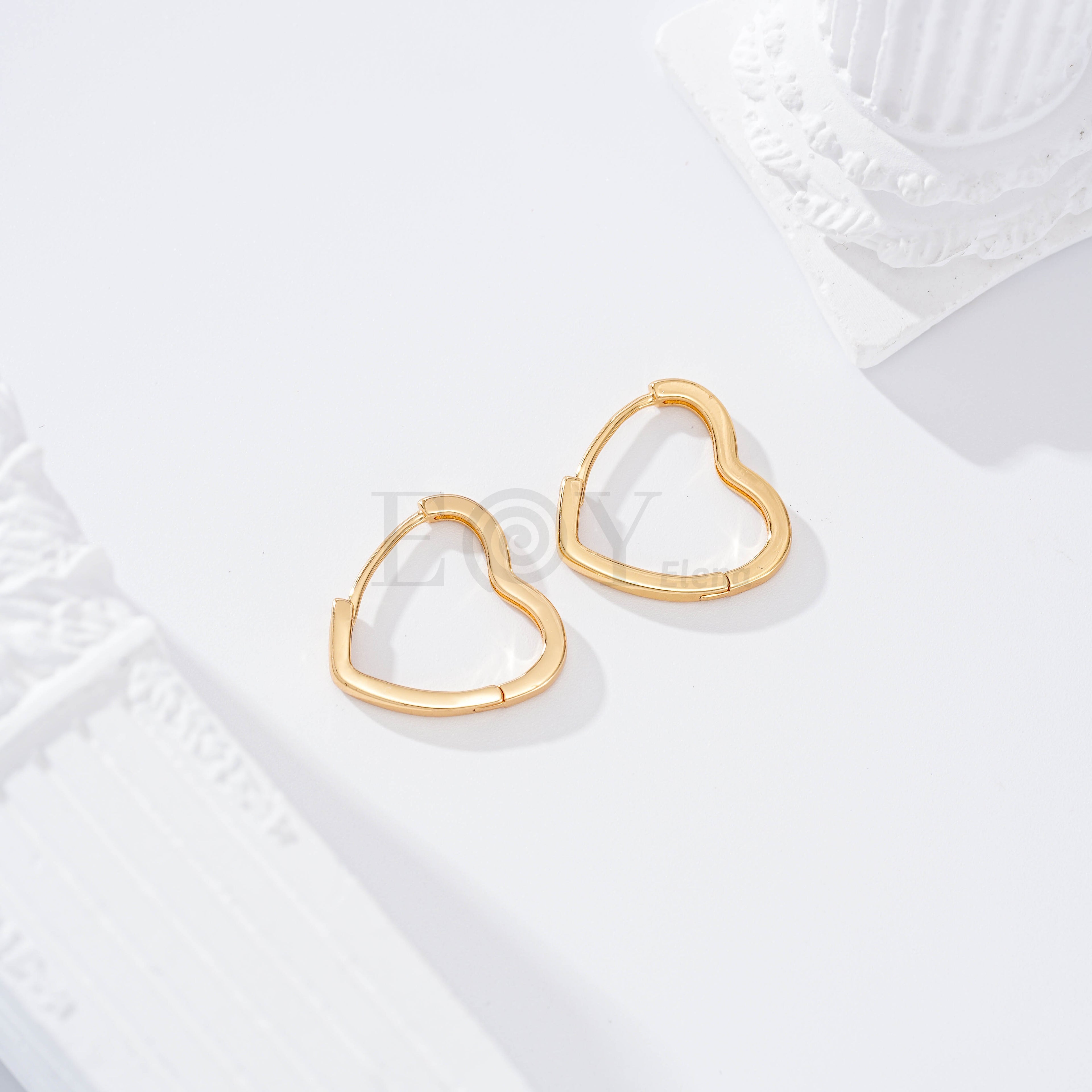 Aro corazón pequeños goldfield