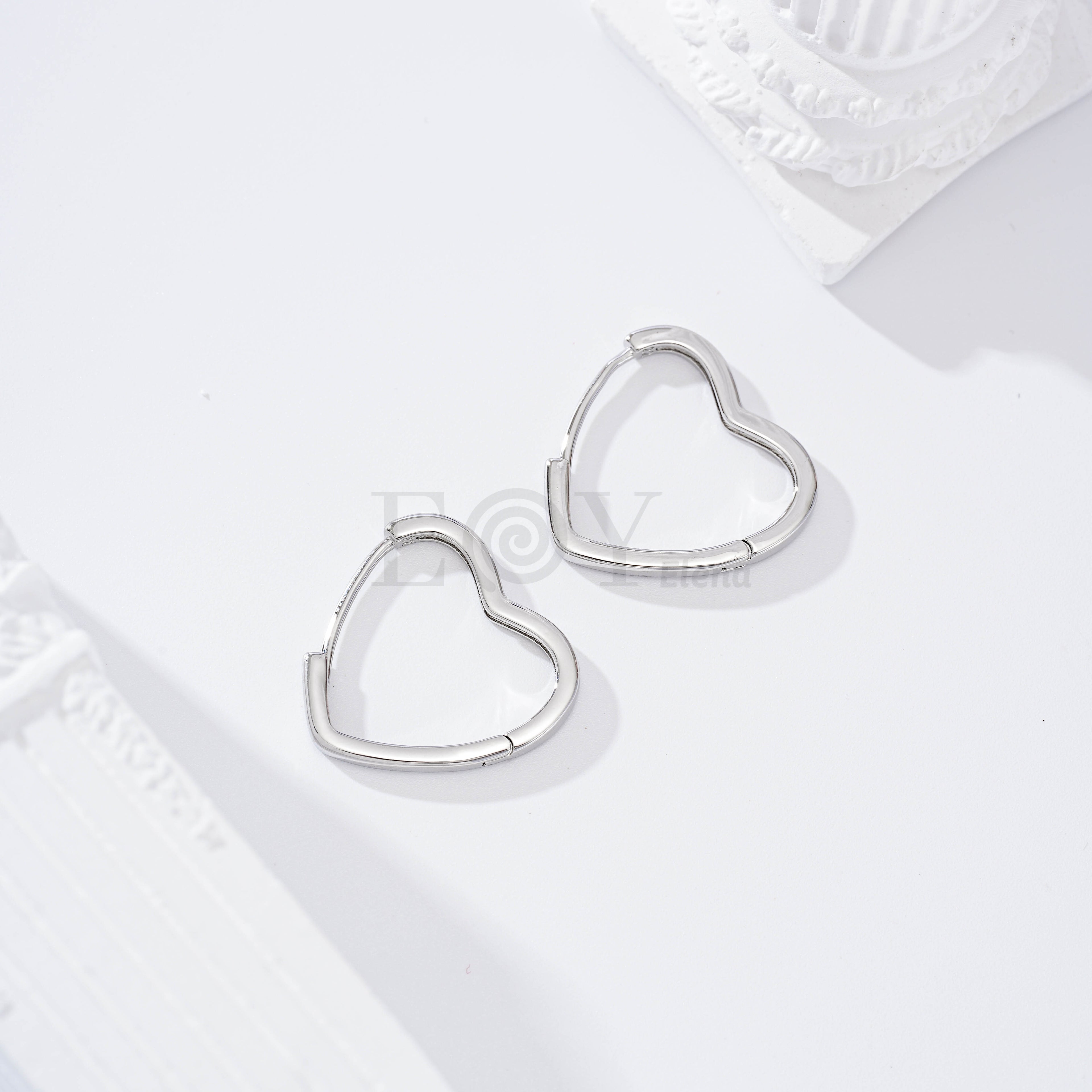 Aros corazón medianos goldfield