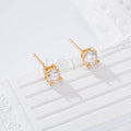 Pendientes circonita goldfield