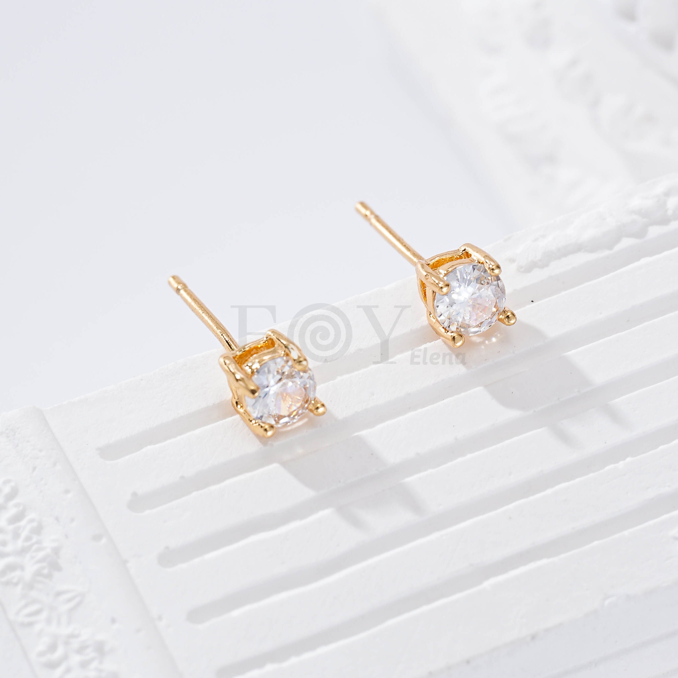 Pendientes circonita goldfield