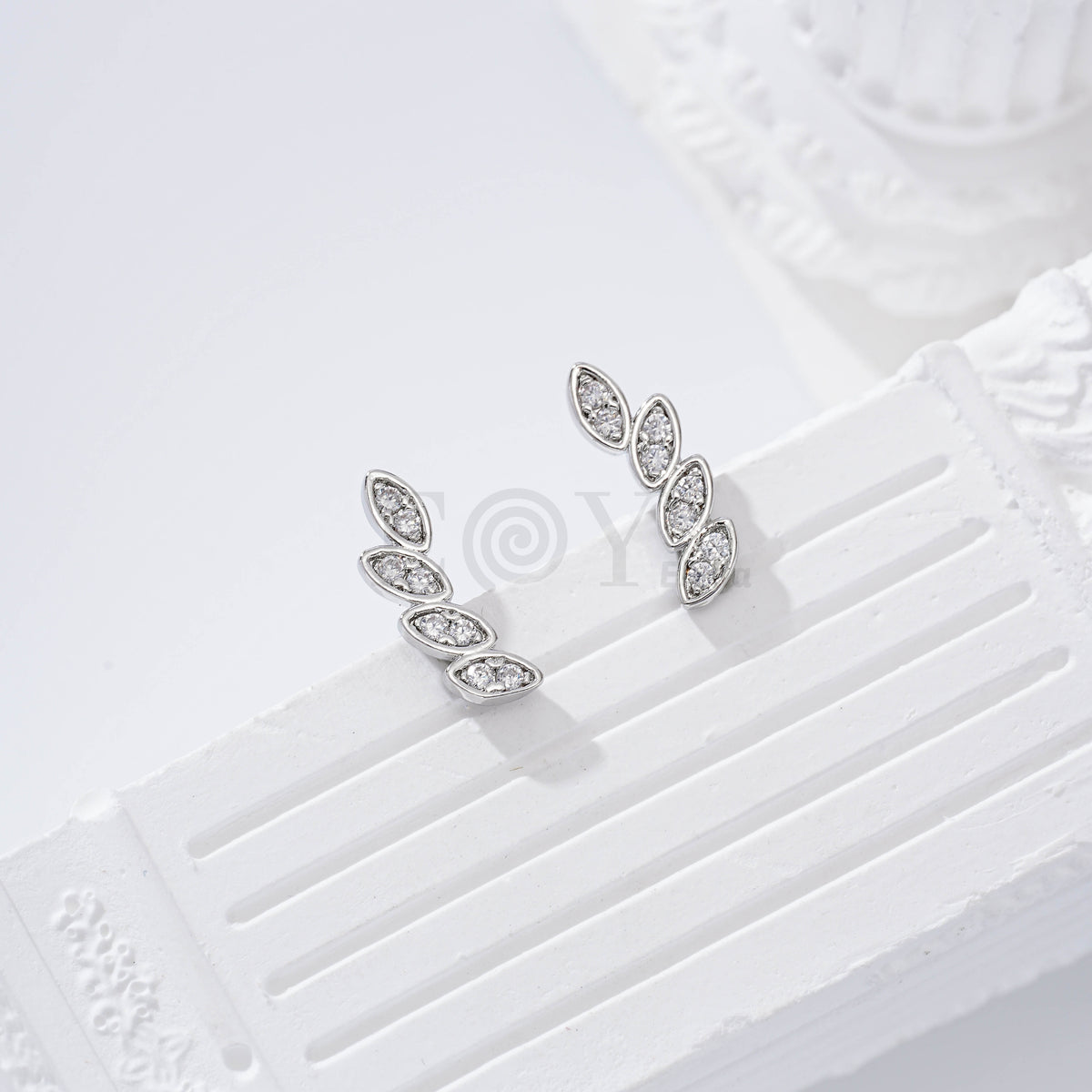 Pendientes hoja gold-filled
