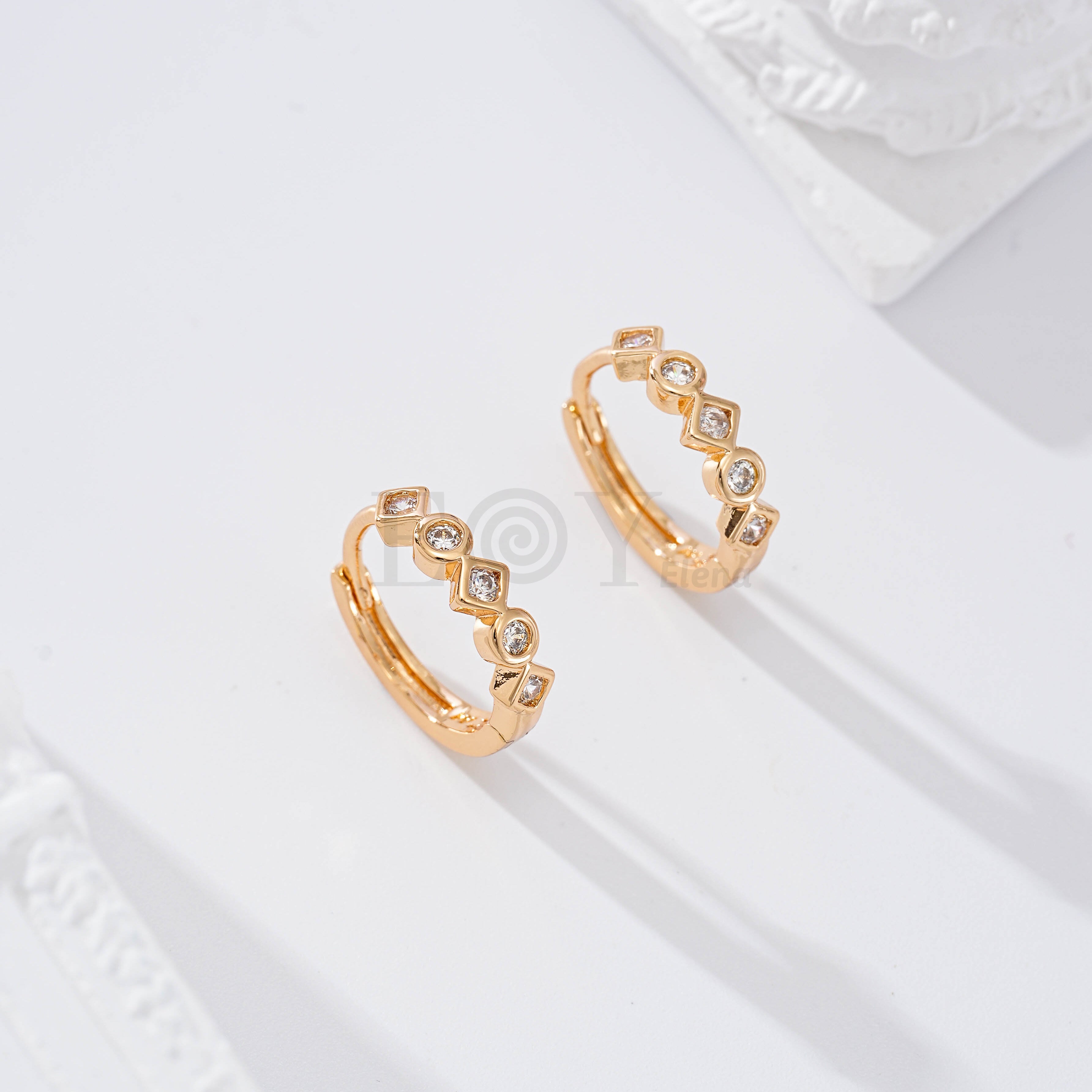 Aro con piedras formas goldfield