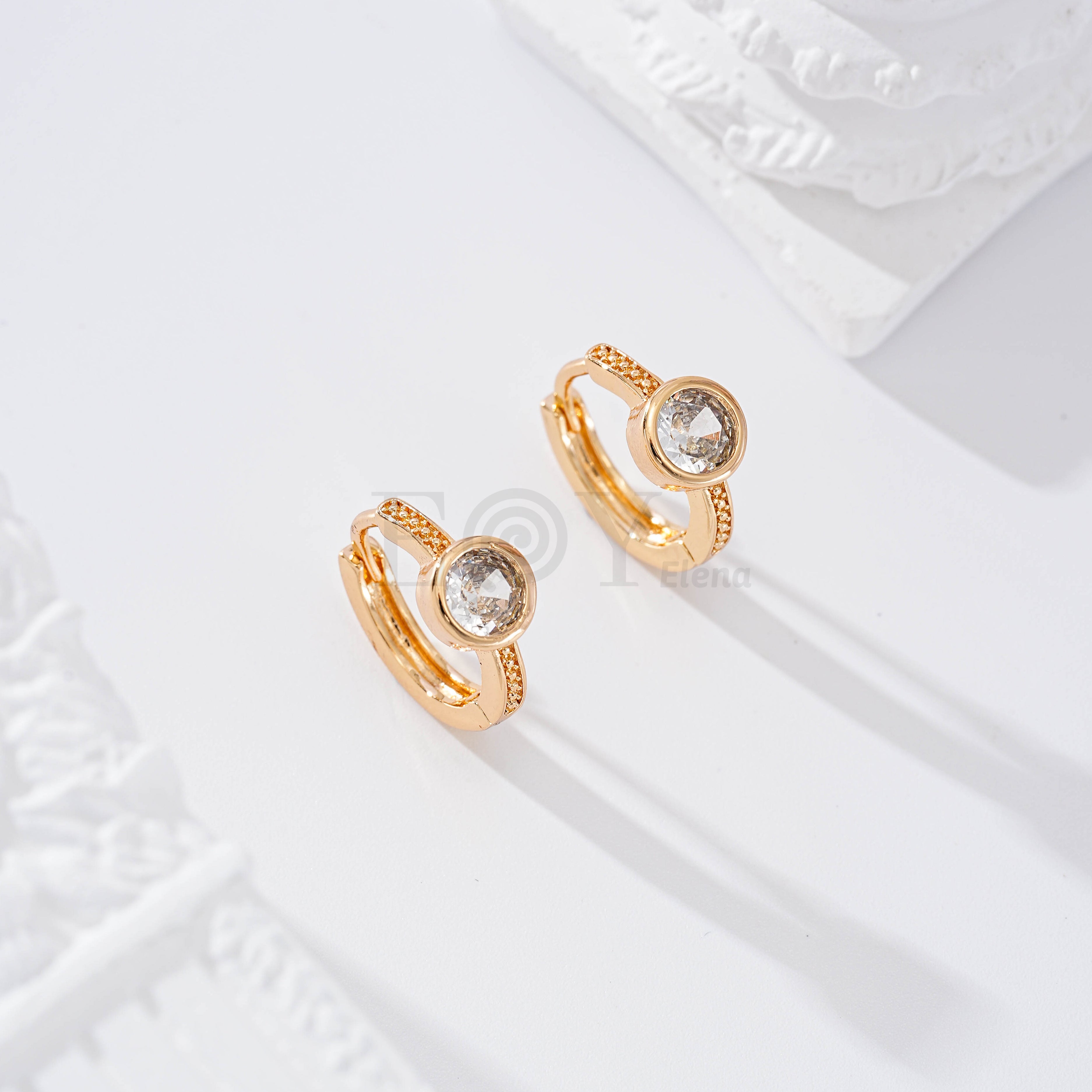 Aro con circonita goldfield