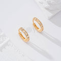 Aro con circonitas goldfield