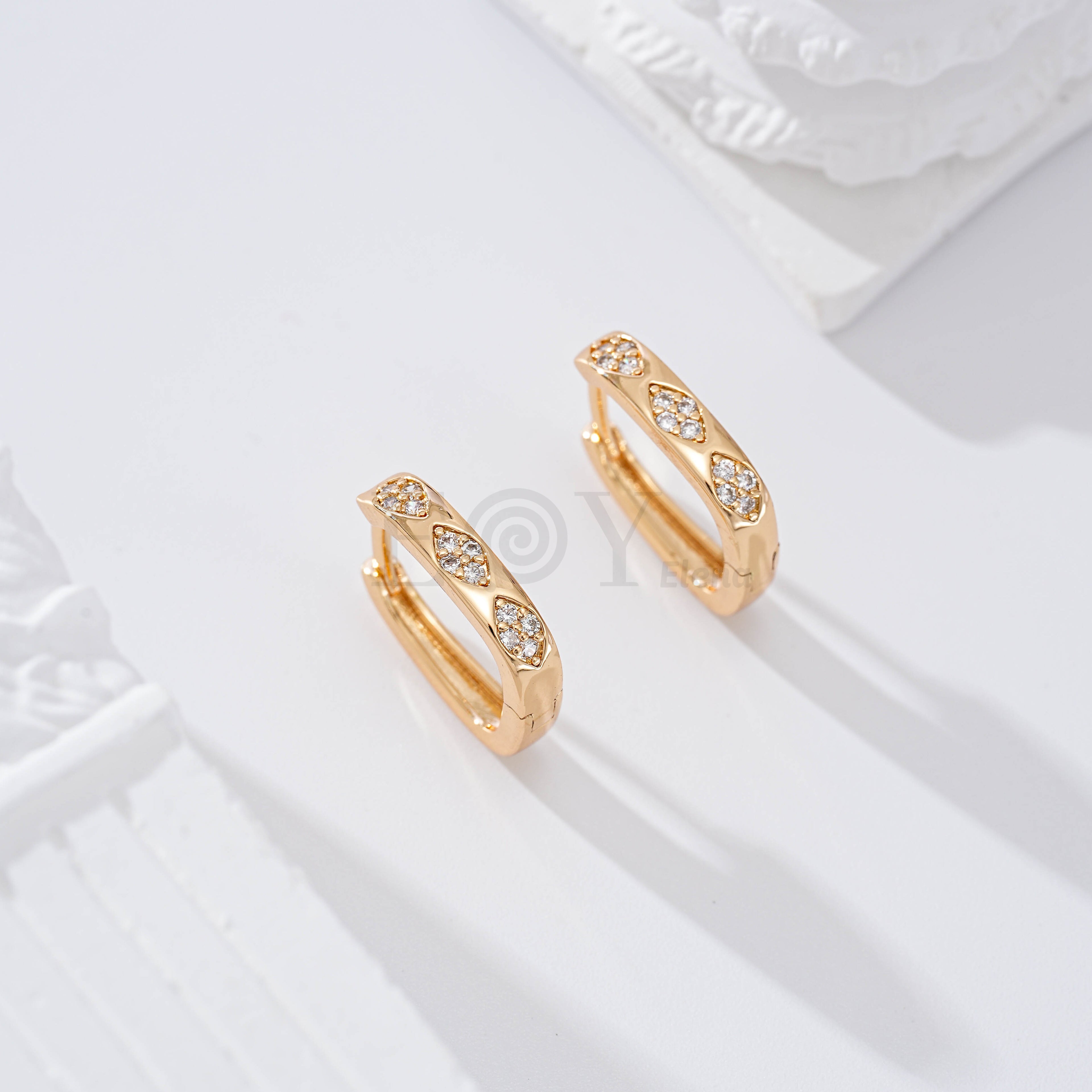 Aro con brillos goldfield