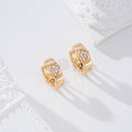 Aro con flor circonita goldfield