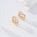 Aro con infinito circonitas goldfield