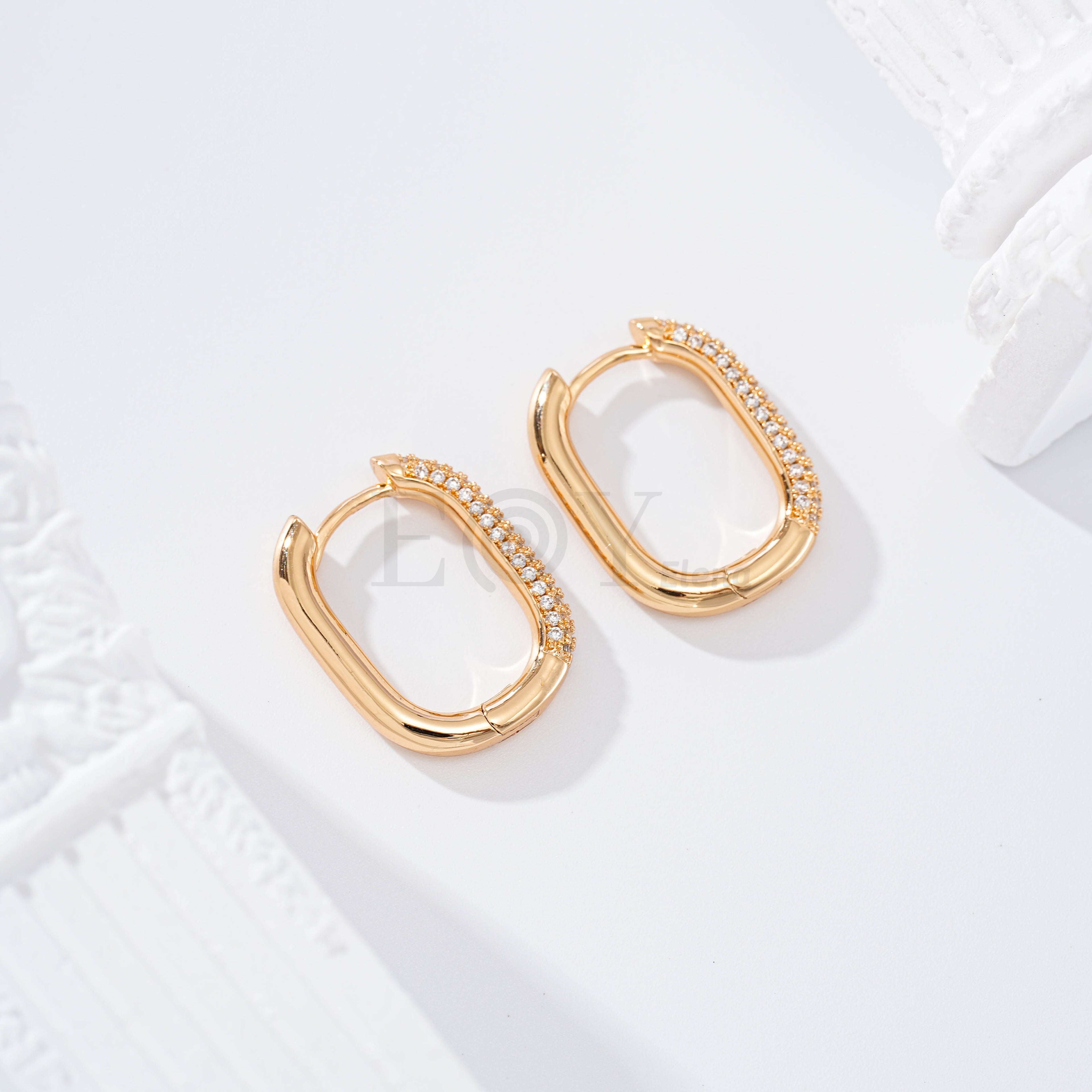 Aro mitad circonitas goldfield
