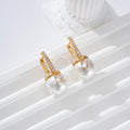 Aro con perla y circonita goldfield