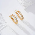 Aro eslabones circonitas goldfield