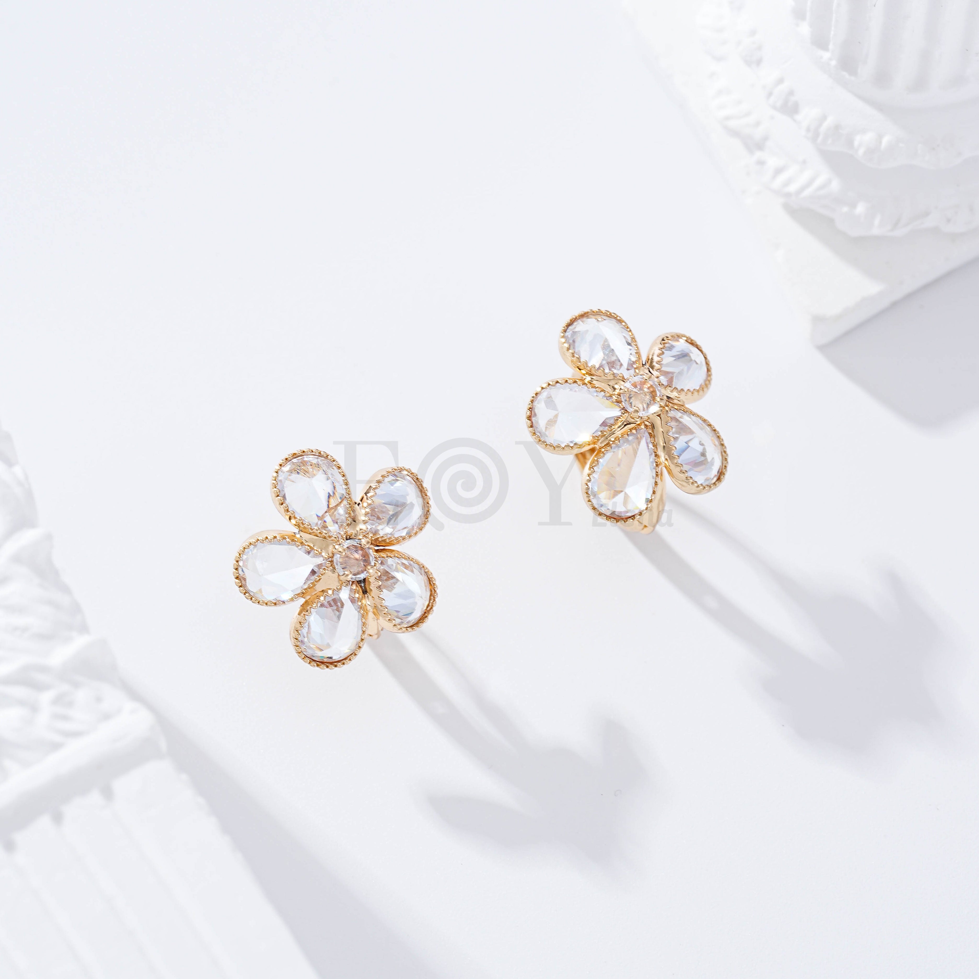 Aro flor circonita goldfield