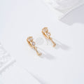 Aro con circonitas goldfield