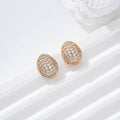Pendientes con circonitas gold-filled