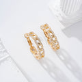 Aro calado con circonitas gold-filled