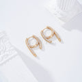 Aro con circonias gold-filled