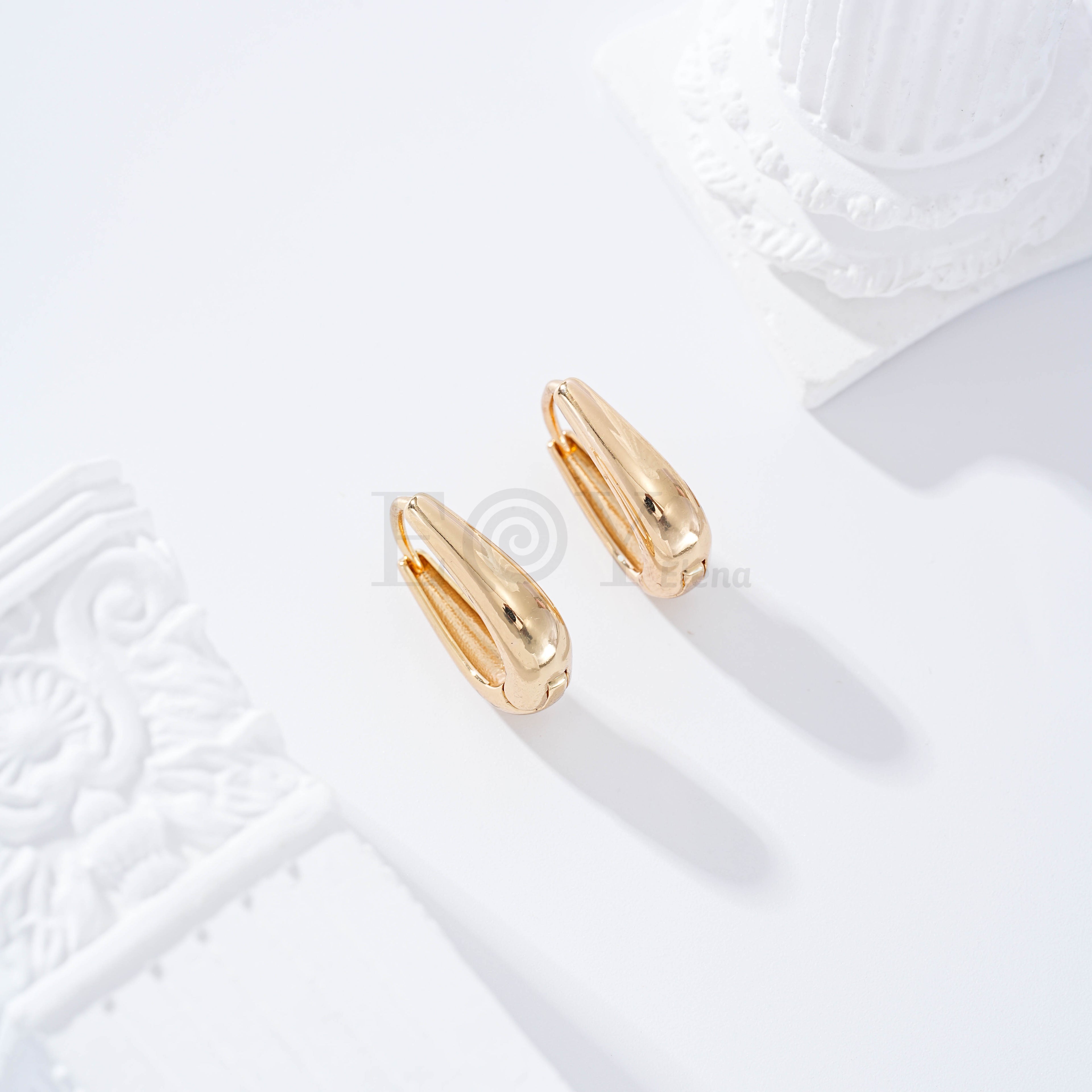 Aro cuadrado gold-filled