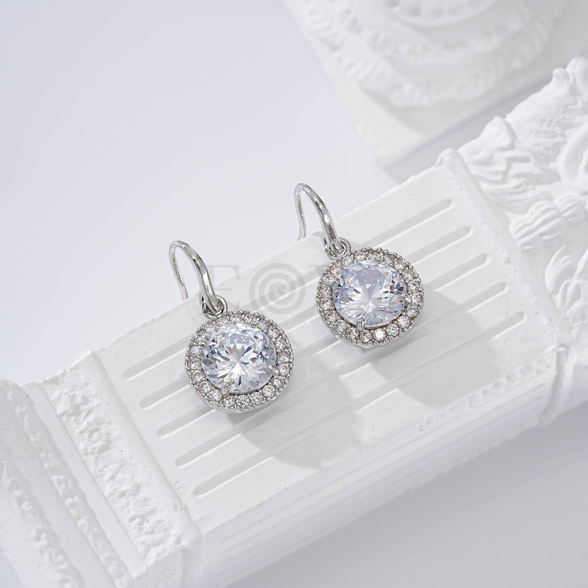Pendientes con piedra gold-filled