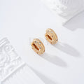 Aros con circonitas gold-filled