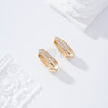 Aro con circonitas gold-filled