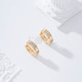 Aro con circonitas gold-filled