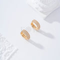 Aro con circonitas gold-filled