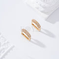 Aro con piedras gold-filled