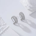 Pendientes con piedras cierre omega gold-filled