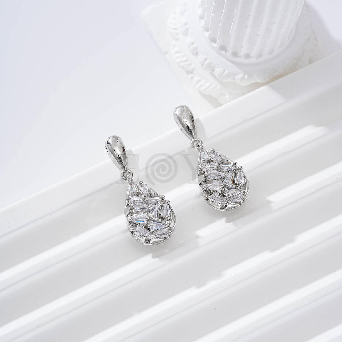 Pendientes doble lágrima gold-filled