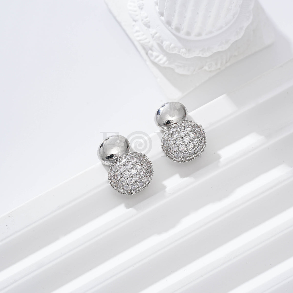 Pendientes doble círculo gold-filled