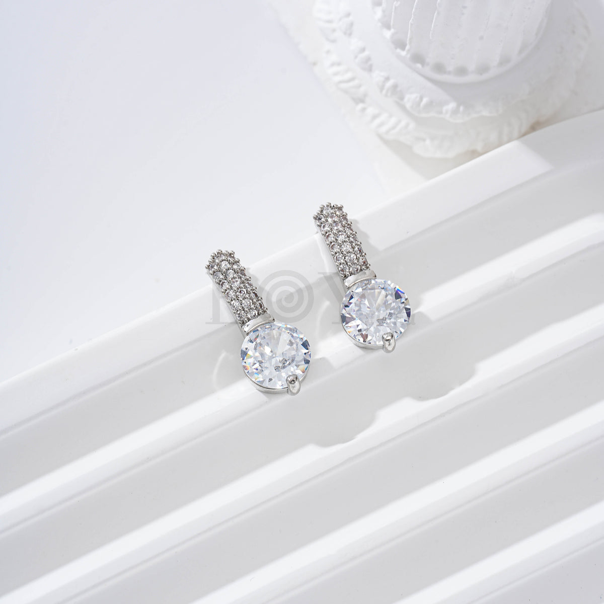 Pendientes con circonitas gold-filled