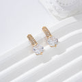 Pendientes con circonitas gold-filled
