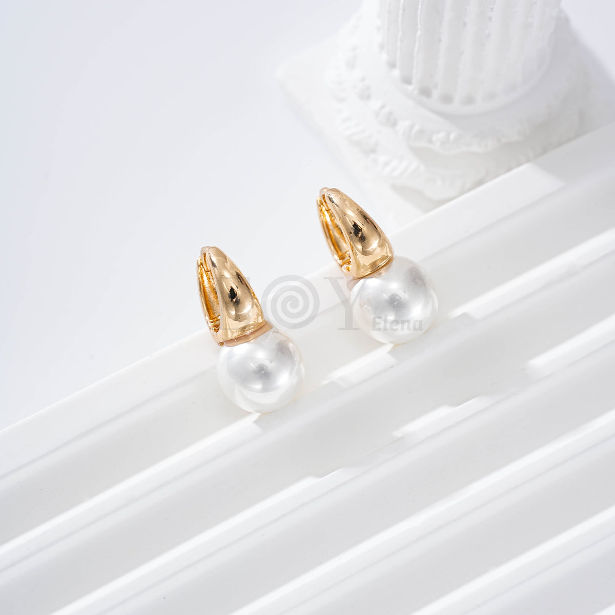 Aro con perla gold-filled
