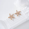 Pendientes estrella perlas gold-filled