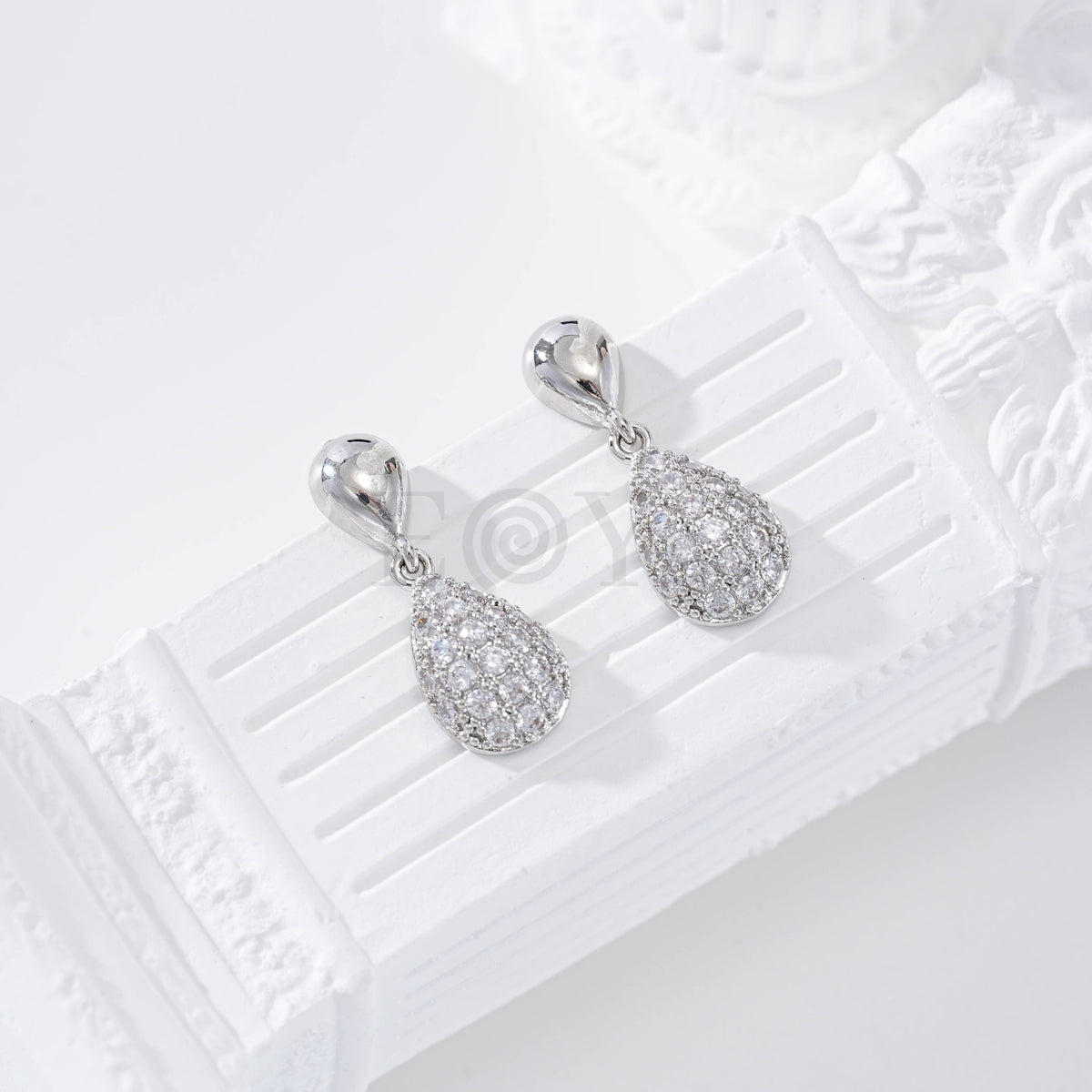 Pendientes doble lágrima gold-filled