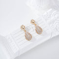 Pendientes doble lágrima gold-filled