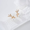 Pendiente hada con perla gold-filled