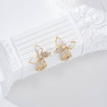 Pendientes mariposa pinza goldfield