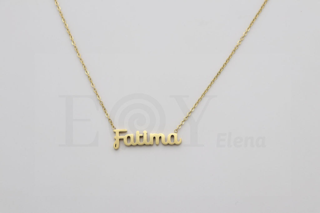Collar de nombre "Fatima"
