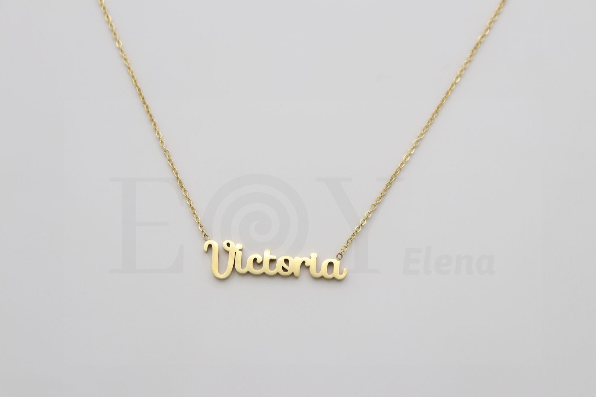 Collar de nombre "Victoria"