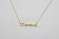 Collar de nombre "Martina"