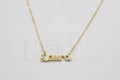 Collar de nombre "Laura"