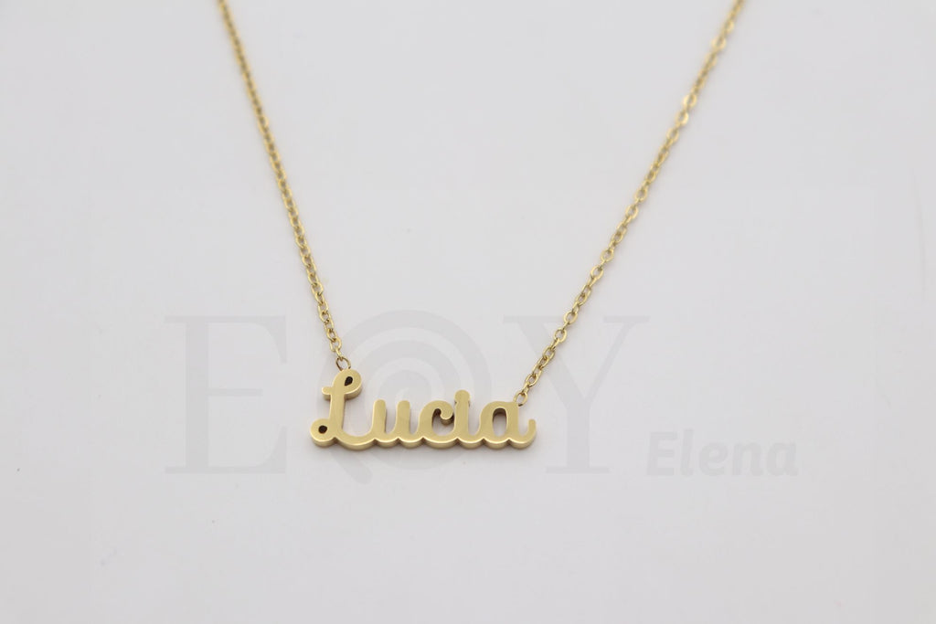 Collar de nombre "Lucia"