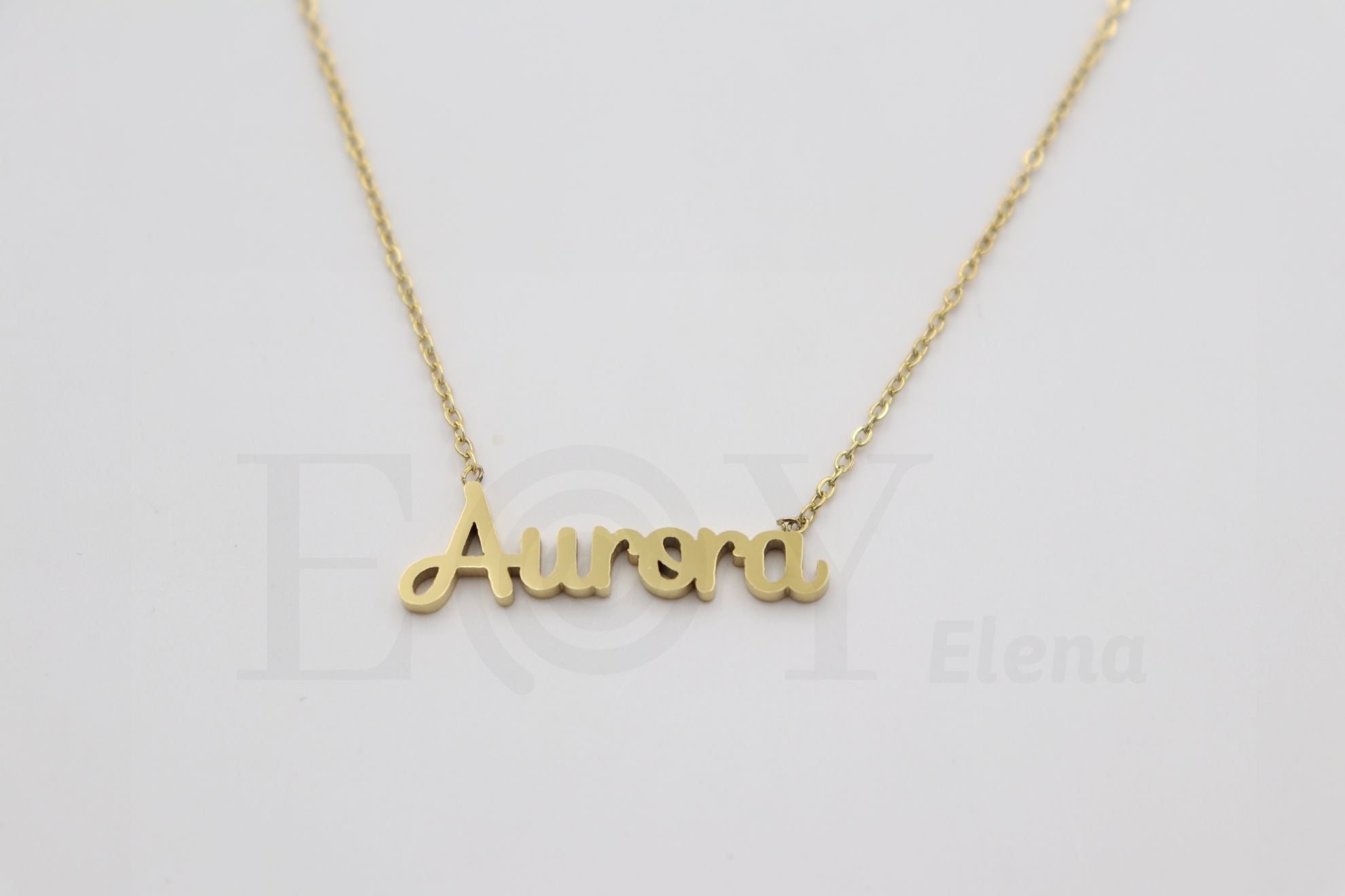 Collar de nombre "Aurora"