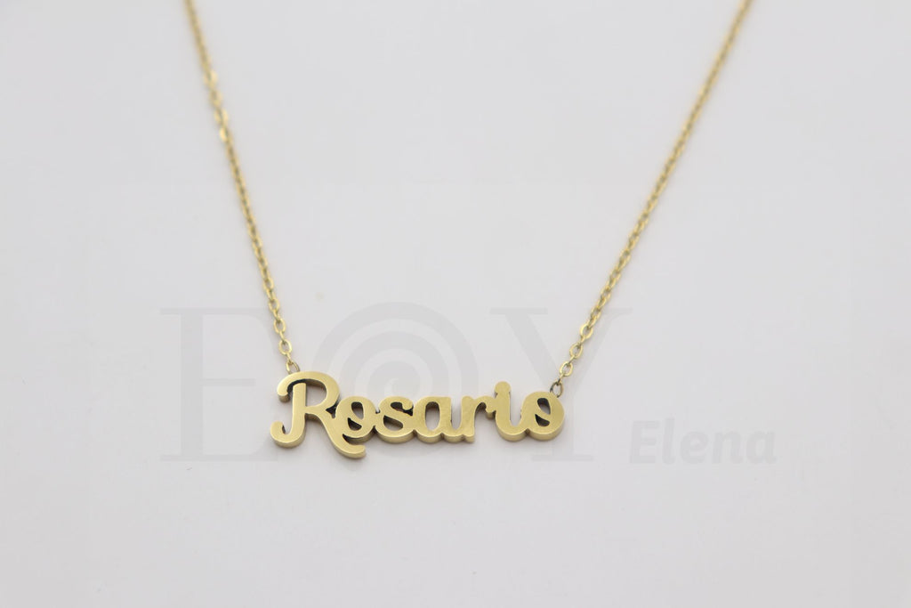 Collar de nombre "Rosario"