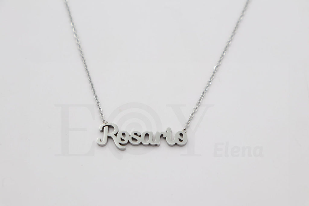 Collar de nombre "Rosario"