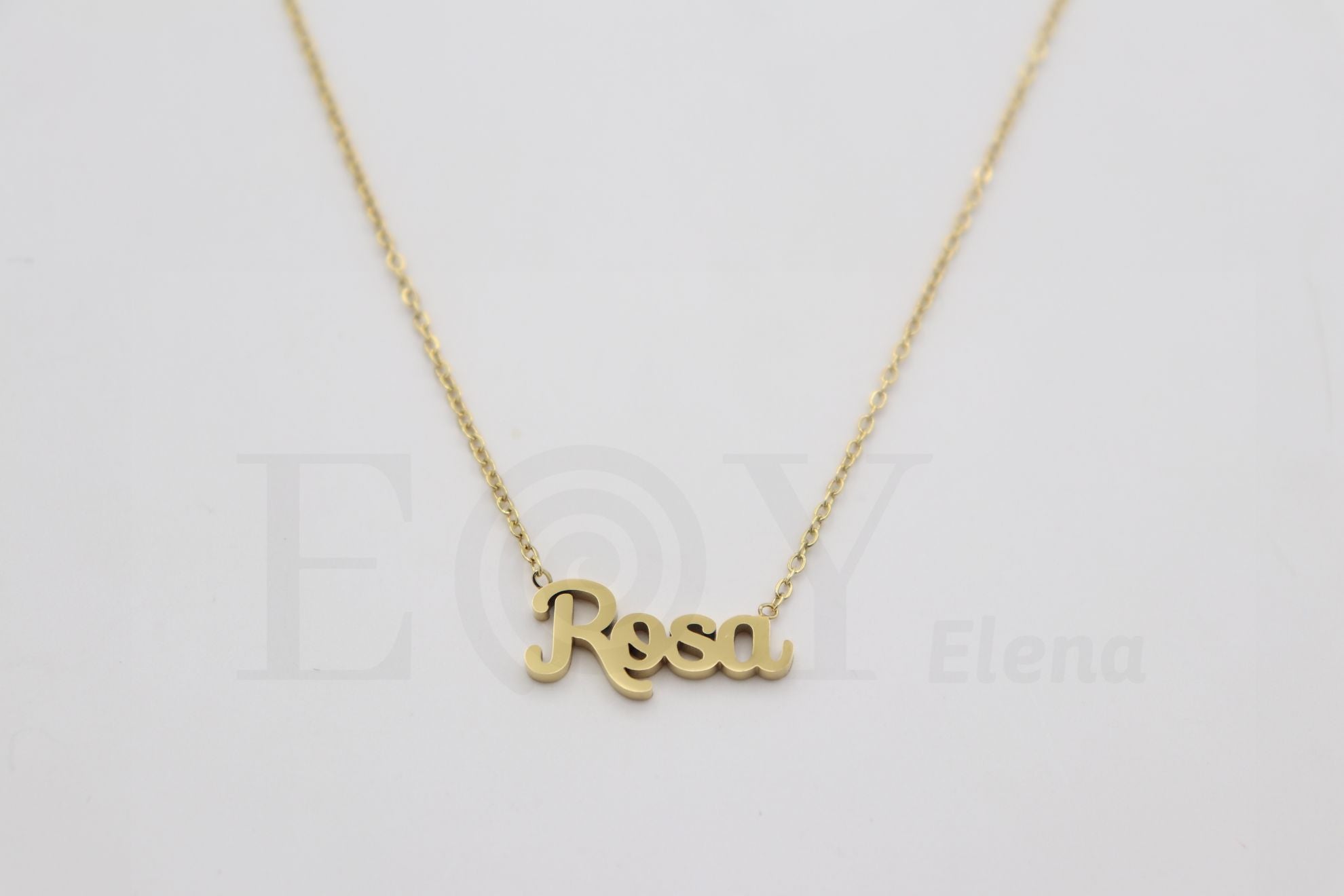 Collar de nombre "Rosa"