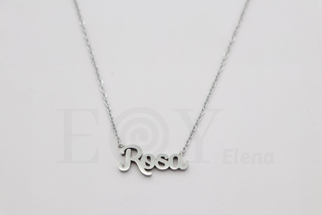 Collar de nombre "Rosa"
