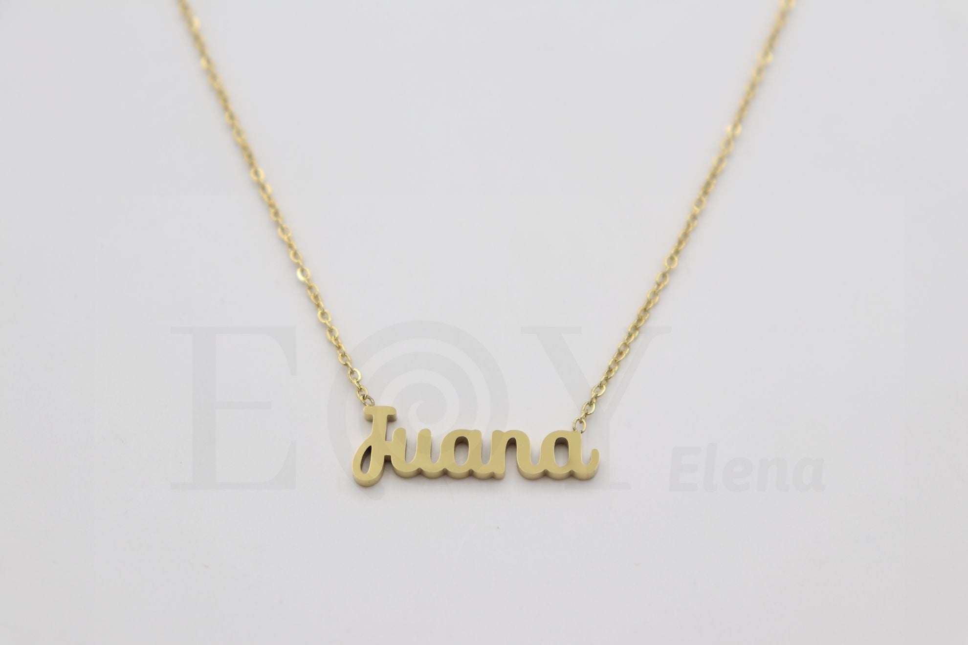 Collar de nombre "Juana"
